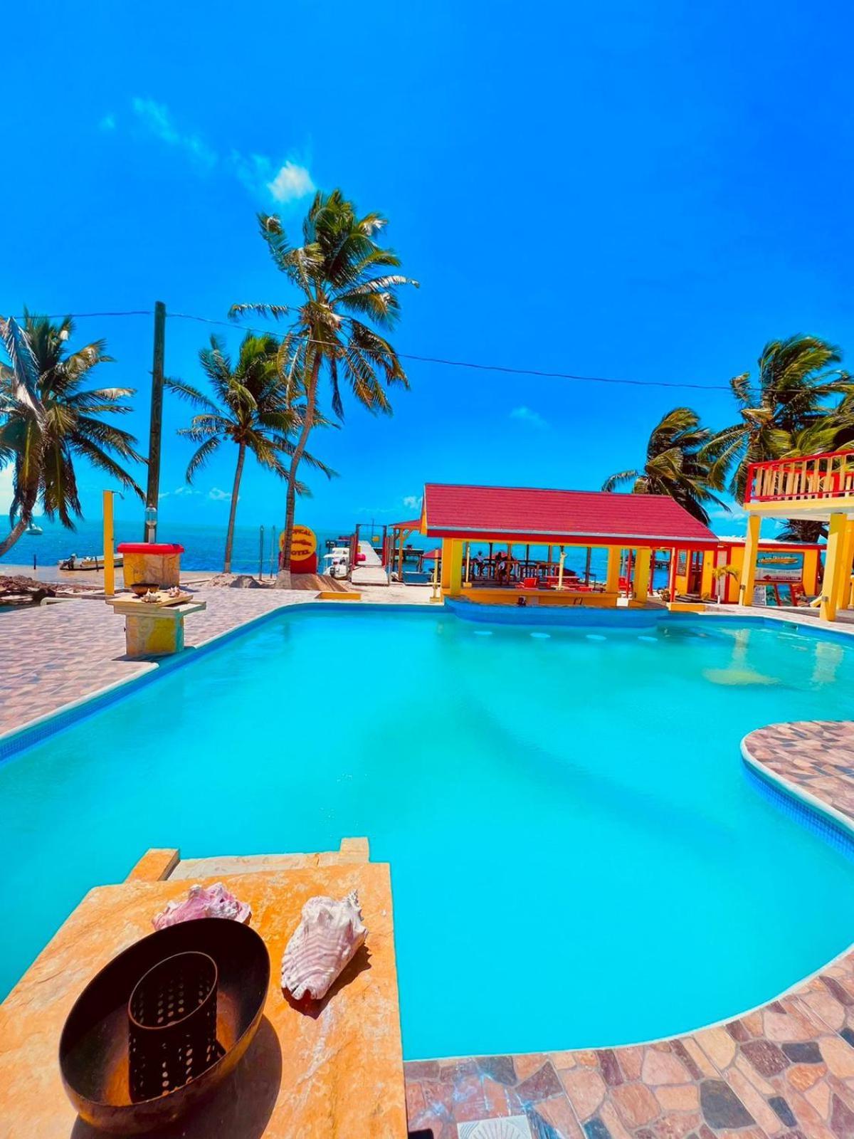 Tropical Paradise Express Caye Caulker Exterior foto